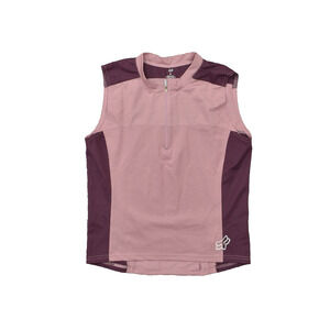 FOX Women's Size M Basic Sleeveless Purple Polyester Crew Neck Biker Sport